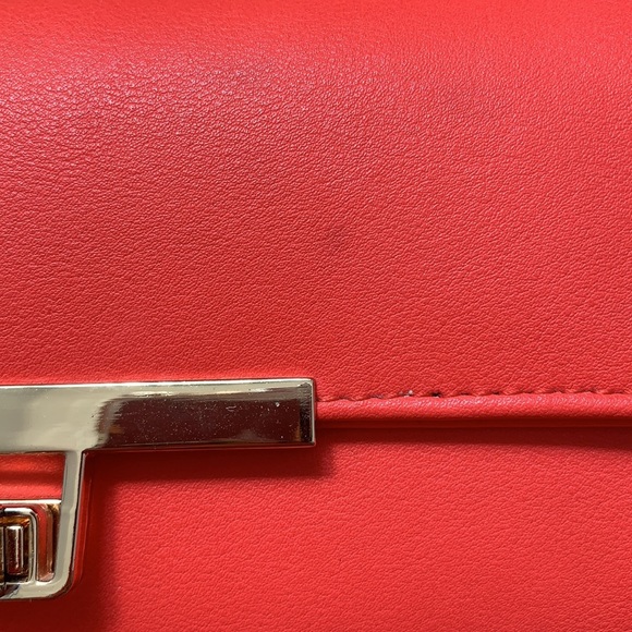 Orange Wristlet with Shoulder Strap - Picture 6 of 17